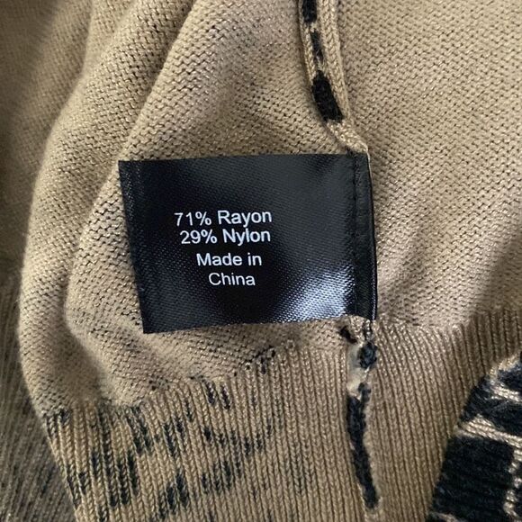 Lane Bryant Animal Print Button Front Sweater Cardigan Long Sleeve Size 18/20 - Picture 8 of 14